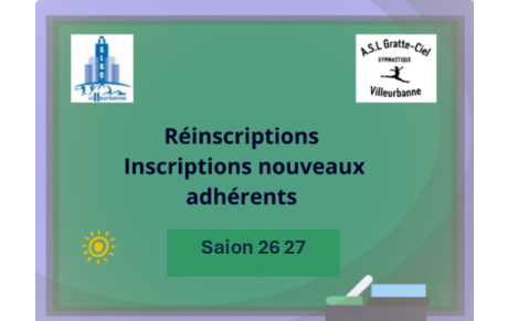 Saison 26 27 - Nouveaux adhérents - Liste attente obligatoire